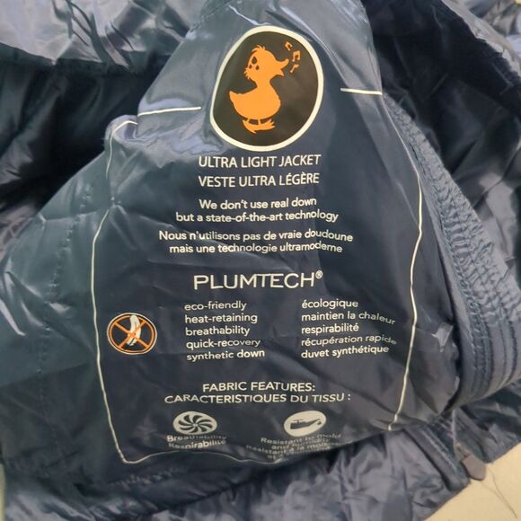 Save The Duck - Padded High Neck Jacket - Women - Nylon/Polyester small 1 blue - Picture 6 of 7